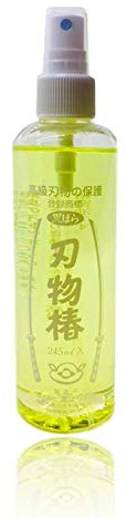 KUROBARA 100% Pure Tsubaki Japanese Cutlery Knife Maintenance Camellia Oil (8.3 oz) Dispenser