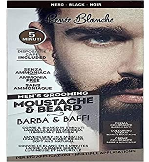 Renee Blanche S.R.L. 145935 Colorante Barba e Baffi, Nero, 1 unità, 1