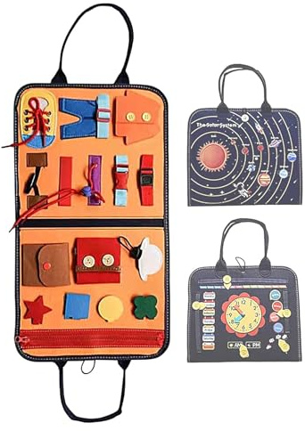 Apprendre à habiller des planches, habiller des planches d'apprentissage préscolaire | Tableaux sensoriels Tableaux de compétences de vie pour l'école maternelle,Livres sensoriels silencieux, activité