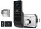 Micvtve Waterproof Tuya WiFi Smart Door Lock Digital Password Double Fingerprint Electronic Rim Lock for Outdoor Iron Gate Door