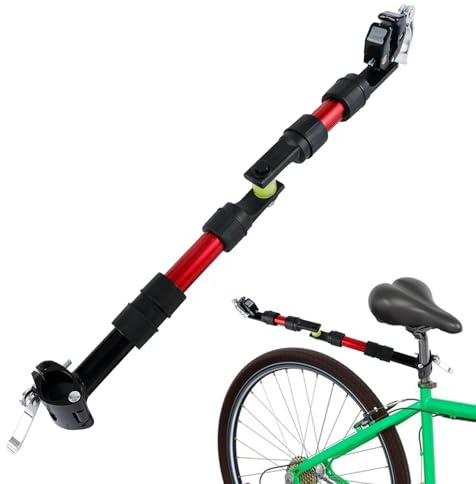 Fizepgo Bike Trailer Hitch - Trailer Adapter Attachment - Alloy Cycling Adapter Accessories 270 Degree Rotation for Kids Cargo Outdoor Pet Transport Commute