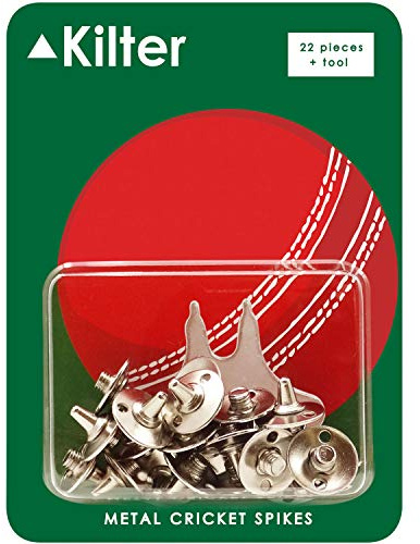 Kilter Replacement Metal Cricket Spikes With Spanner