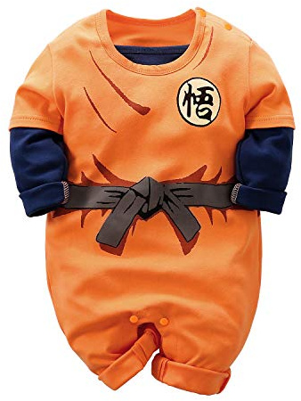 IURNXB Cartoon Design Body Bébé Manche Longue Nouveau-né à Courtes Pour Garçons et Filles