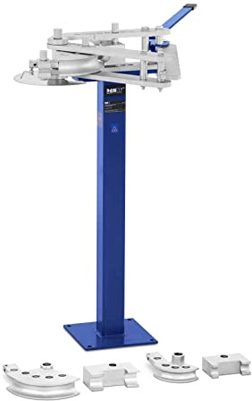 MSW MSW-TRB-300 Pipe Bending Machine Pipe Bender Manual Floor-Mounted Bending Angle 120° (Carbon Steel Q235, Pipe Thickness 1.5-4mm, Bending Rollers 25x75mm /38x125mm/ 45x150mm)