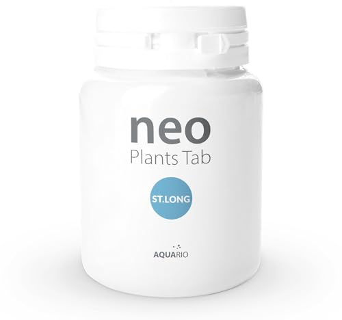 Aquario Neo Tabs - Aquarium Plant Fertilizer Root Tabs - Long-Lasting Slow-Release Root Fertilizer for Freshwater & Saltwater Aquatic Plants, Safe for Fish & Shrimp & Snails - Tab St.Long, 20 Tabs