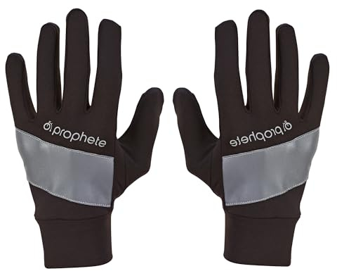 Prophete Fahrrad-Handschuhe, mit Reflexionselementen, Smartphone ist bedienbar, Universalgröße
