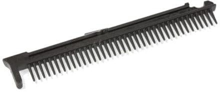 SEB Peigne en Plastique Noir pour Tous les Types de Cheveux, Unisex, 1 Unité