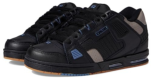 Globe Sabre Scarpe da Skateboard, Phantom Black Steel, 43 EU