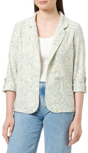 Vero Moda Blazer da Donna, Silt Green/AOP: hyrsa, M
