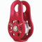 Tread star Seilrolle Umlenkrolle 20 kN Hochleistungs-Seilrolle Aus Aluminiumlegierung Für Das 12-mm-Klettern Einseil-Riemenscheibenblock für 12-mm-Seilklettern (1, rot)