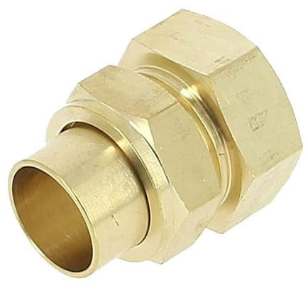 Arcanaute - Raccord laiton à souder - Raccord union 3 pièces 340 GCU femelle 1 (26/34) - Tube Cuivre Ø22 - Arcanaute