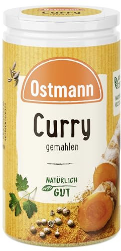 Ostmann Curry 1 x 30 g Currypulver indische Gewürz-Mischung, Curry-Gewürz, für leckeres indisches oder asiatisches Curry, Nudeln, Reis & Wok-Gemüse, Menge: 1 Stück
