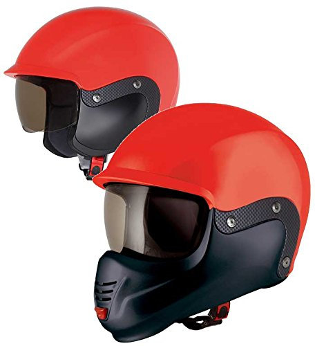 Suomy 3Logy Integral- Jethelm rot Fluo Gr. M (57/58)