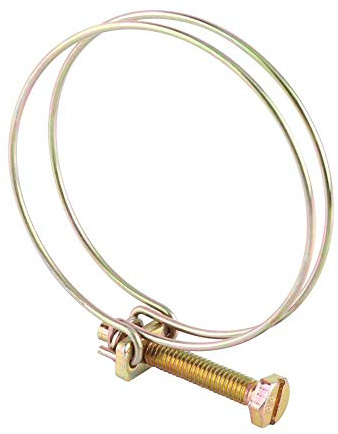 10St Dubbel Tråd Slangklipp Justerbar Vatten Slang Klämma Rörklämma Slangclip Slangklem Fittings For Slangklem Slangclip 52 mm Till 57 mm