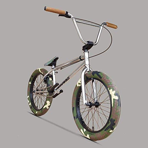 MU Bici BMX 20 Pulgadas para Hombres y Niños - Nivel Principiante y Avanzado con Asiento BMX, Cadena K710, Ajustes Cómodos y Pedales DK