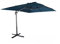 Alice's Garden - Parasol déporté rectangulaire 3x4 m - Wimereux - bleu canard- Parasol excentré inclinable dans 6 positions. rotatif à 360°.
