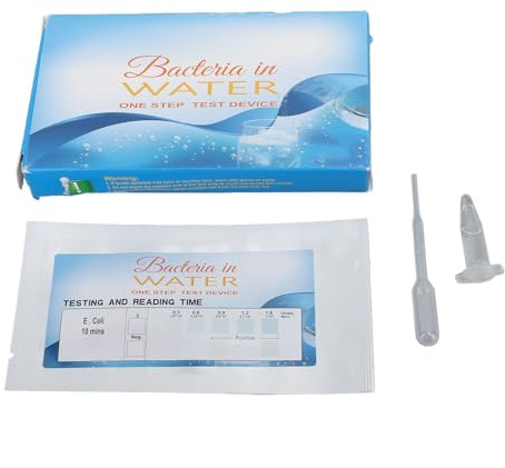 Kit De Prueba De E Coli, Papel De Prueba De E Coli, Tiras Reactivas De Escherichia Coli De Fácil Detección Con Cuentagotas Para Agua