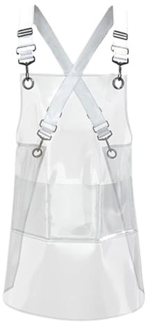 Tablier de coiffeur, tablier de lavage de vaisselle,Tablier de barbecue imperméable et résistant à l'huile - Accessoires de protection réglables pour coiffeur et coiffeur, pour coiffeur et ongles