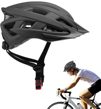 Renopfect Casque de protection de vélo, casque de vélo de course pour homme, femme et homme, casque de vélo, casque de ville urbain pour homme et femme, casque de vélo avec 18 canaux d'aération 57-62