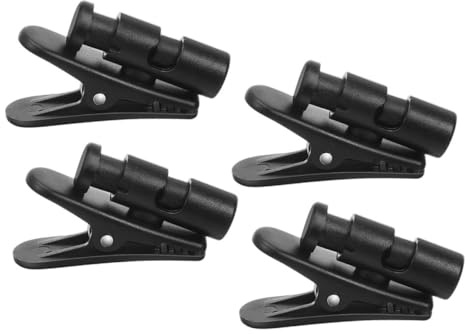 OSALADI 4piezas Clip Para Cable De Auriculares Organizador De Cables Fijación Para Ropa Multiusos Accesorios Para Gestión De