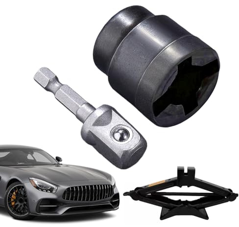 Adaptador para Gato Tijera, Enchufe Estabilizador Autocaravana, Accesorio De Cambio Robusto Y Antioxidante para Taller De Camiones Y Remolques