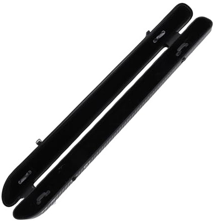 Luocute Étui pour Archet de Violoncelle en Fibre de Carbone Composite, Sac de Rangement Rigide et Léger pour 2 Archets, étuis pour Violon avec Bandoulière Réglable, sécurité