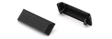 STOB-SHOP 208694 Lot de 10 Bouchons de Drainage Noir en Plastique