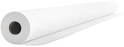 AROBA 2X Airlaid Tischdeckenrollen (Weiß, 1,2 m x 24 m) - Stoffähnliche Tischdecke - Hochwertige Tischtuchrolle für Hotel, Catering, Geburtstag, Restaurants, Kommunion, Taufe