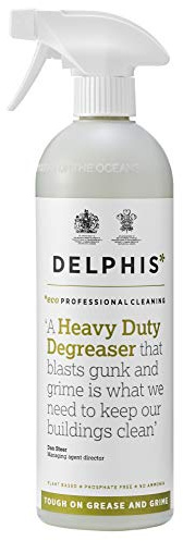 Delphis Eco Heavy Duty Degreaser - Plant-Based, Vegan Degreaser Cleaning Spray, Free from Fragrances, Dyes and Petroleum Solvents, 700 ml