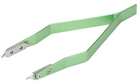 Guoshiy Pinza per Barra a Molla, pinzetta per Orologio Strumento per Barra a Molla per Orologio Strumento per la Riparazione di Orologi in Metallo per Kit di Riparazione per Orologi