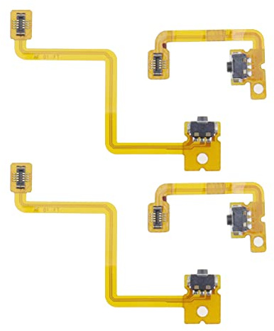Be In Your Mind 2 Sets flexibles Kabel für Schalter L/R Ersatz kompatibel mit Nintendo 3DS Controller LR Knopf Auslöseknopf links rechts flexibles Kabel Pet