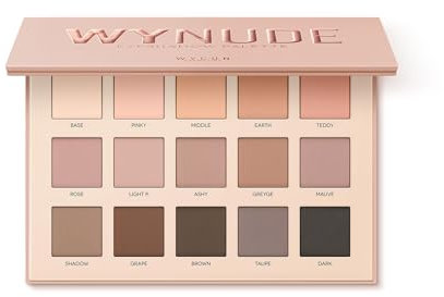 WYCON cosmetics WYNUDE - EYESHADOW PALETTE Palette occhi composta da 15 ombretti dalla texture matt WYNUDE
