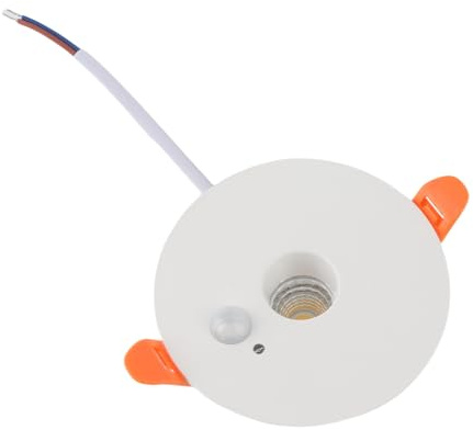 Fdit Lámpara Empotrable de Techo LED Redonda con Sensor de Movimiento, Iluminación Duradera, Ideal para Salón, Entrada, 9W