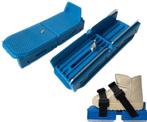 Nanmiyan Pattini Da Ghiaccio Per Bambini - Cinturini Di Fissaggio Con E Protezioni - Pattini Da Ghiaccio Per Ragazze - Per Sci All'Aperto Piccoli Hockey Ragazze E Ragazzi Bambini Snowboard