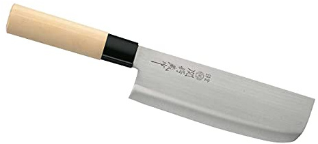 Herbertz Usuba Couteau de chef japonais 2 faces avec manche en bois