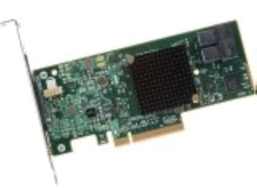 LSI LSI00406 MegaRAID SAS-styrenhet (12 Gbps SAS, 8X PCI-e 3.0, RAID 0/1/5/10/50/JBOD) grön