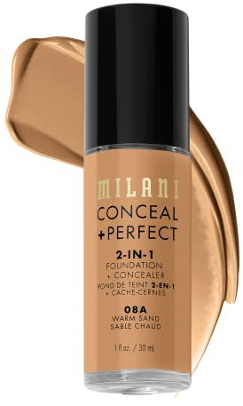 Milani Conceal + Perfect 2-in-1 Foundation + Concealer – Warm Sand
