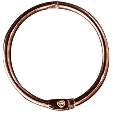 Spirella Set di 12 Anelli per Tenda da Doccia Ringo Small Rame