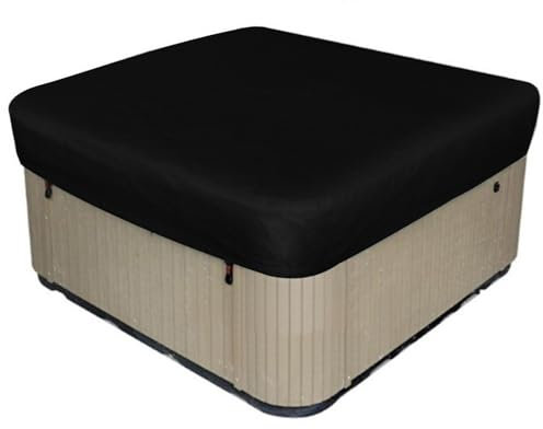 Square Hot Tub Cover Protector - Waterproof Sunproof Perfect for Your Tub (231x231x30cm / 90.9x90.9x11.8in)