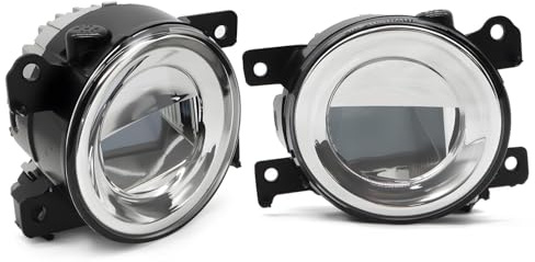 Yunnergo Pair Fog Lights Compatible with Q50 QX50 Q60 QX60 Q70L QX80 2014-2018 Left & Right Side Front Bumper Daytime Running Lamps 261554GA0A 261554GA0B IN2593108 IN2592108