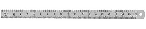 JPC 500025 2 faces en acier inoxydable 20 cm Gris
