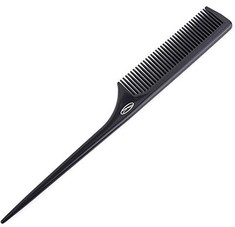 Fine Lines Pettine a coda di topo per separazione e acconciatura, strumento resistente al calore a denti fini per capelli afro, ricci o bagnati, accessorio antistatico unisex per la cura dei capelli