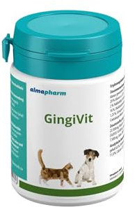 almapharm GingiVit | 30 Tabletten | Ergänzungsfuttermittel für Hunde und Katzen | Zur Unterstützung des Zahnfleischs, und der Mundschleimhaut
