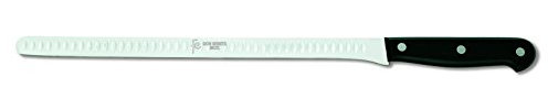 Flores Cortés Cuchillo Jamonero, 280 mm, Color, Acero Inoxidable, Negro remachado, 0 cm