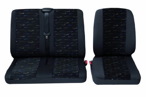 Cartrend 79-4020-01 Sitzbezug Komplett-Set Sprint, für Kleintransporter, Grau