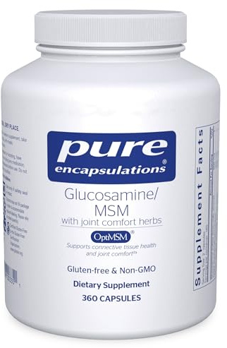 Pure Encapsulations Glucosamine MSM, 360 Capsules