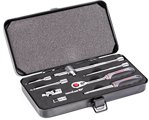Carolus Slim Sixty Steckschlüssel-Satz 1/4 Zoll, 4400.000