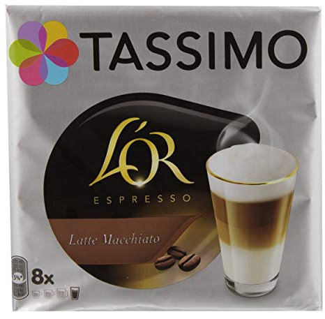 Tassimo Capsules L 'Or Espresso Latte 40 Drinks Novelty