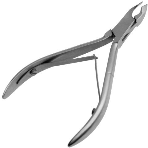 Tronchese per cuticole per le cuticole di mani e piedi - Acciaio inox - Taglio: 6 mm