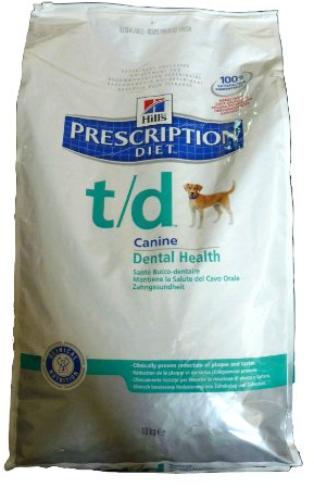 Hill's Dog Food T/D Prescription Diet 10kg